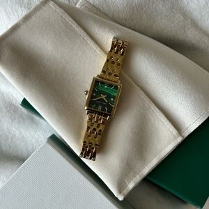 Larsson & Jennings - BOYFRIEND MINI ELEVATE GOLD GREEN WATCH